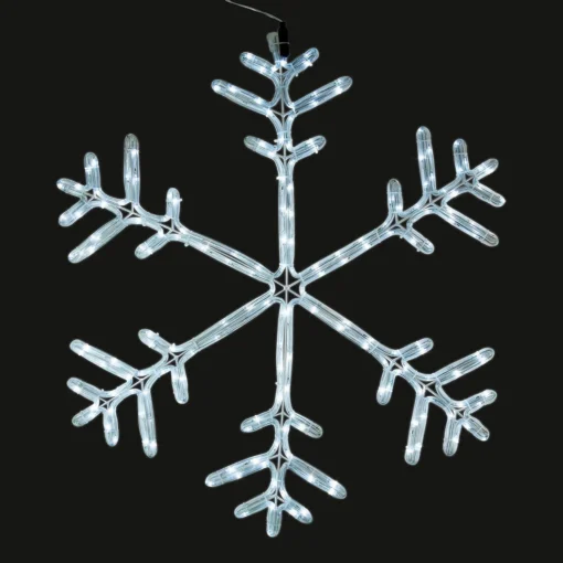 Snowflake Bright White Flashing LED Outdoor Christmas Light Decoration - 80cm 3 Snowflake Bright White Flashing LED Outdoor Christmas Light Decoration - 80cm -Yankee Candle Shop 12838414 1194987346851413
