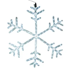 Snowflake Bright White Flashing LED Outdoor Christmas Light Decoration - 80cm -Yankee Candle Shop 12838414 4024987346927187