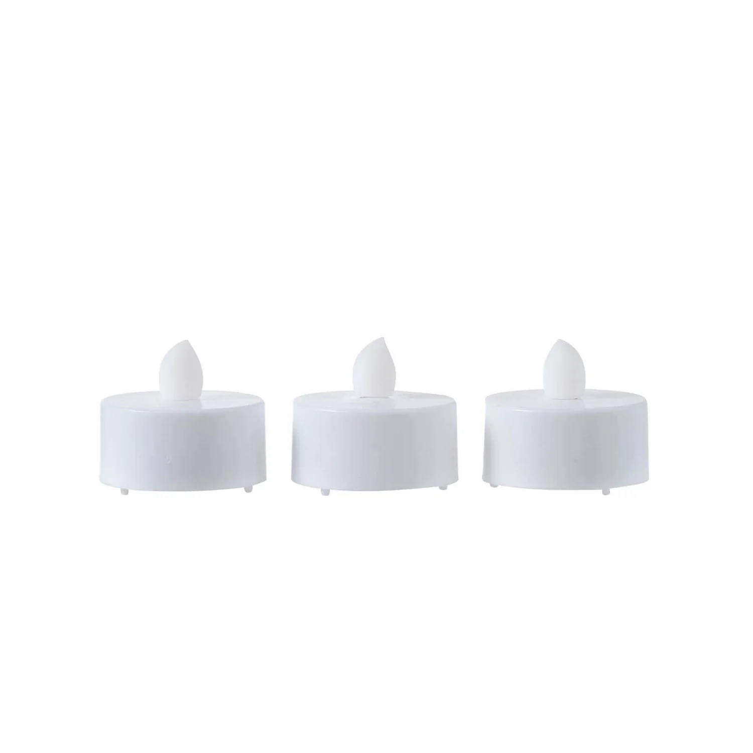 White LED Christmas Tea Lights - 6 Pack (Battery Operated) 1 White LED Christmas Tea Lights - 6 Pack (Battery Operated)