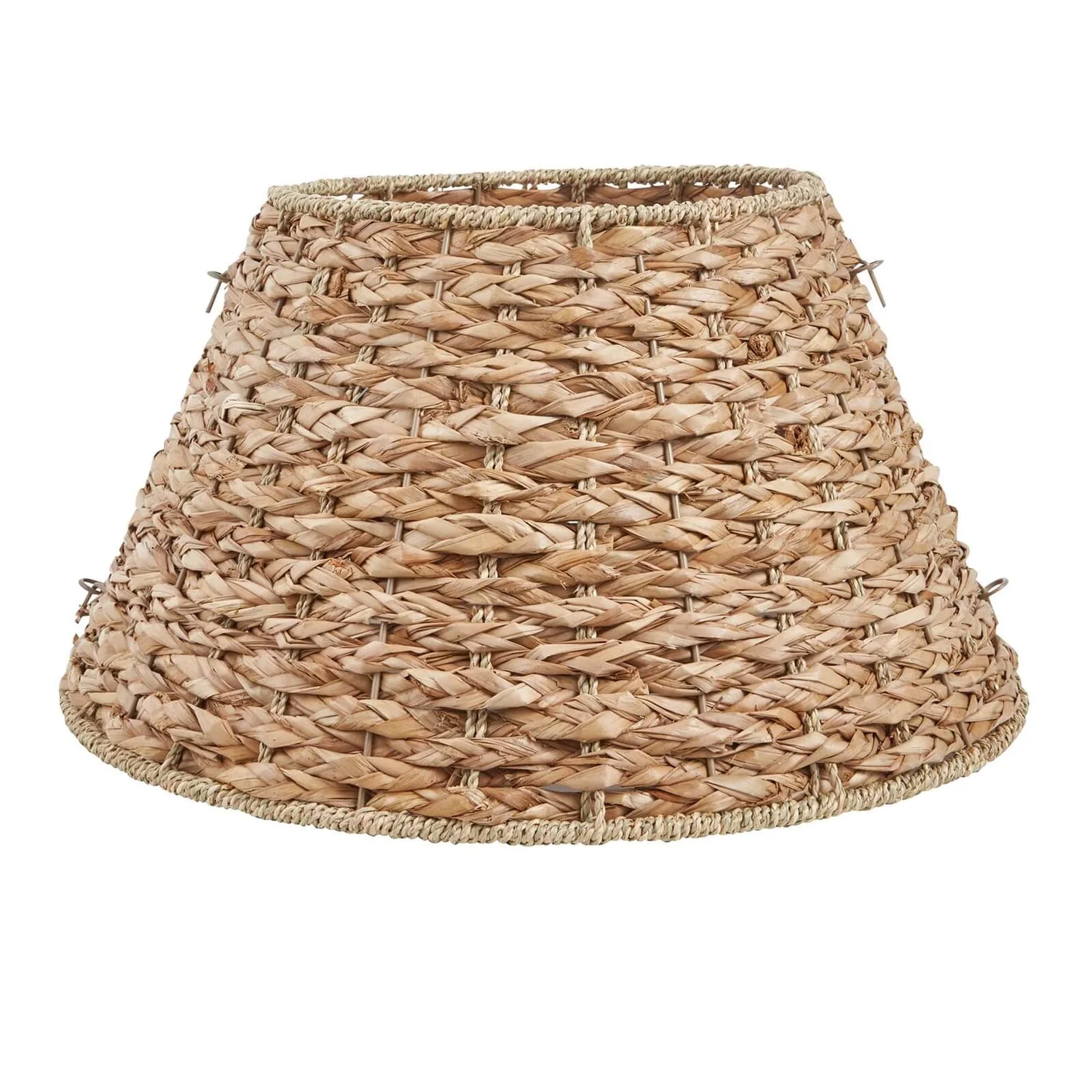 Natural Grass Round Christmas Tree Skirt 1 Natural Grass Round Christmas Tree Skirt