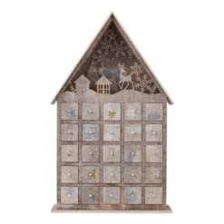 Wooden Light Up Christmas Advent Calendar House (Battery Operated) -Yankee Candle Shop 12839905 1644832956548057