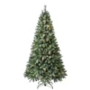 7ft Beauly Pine Pre-lit Artificial Christmas Tree