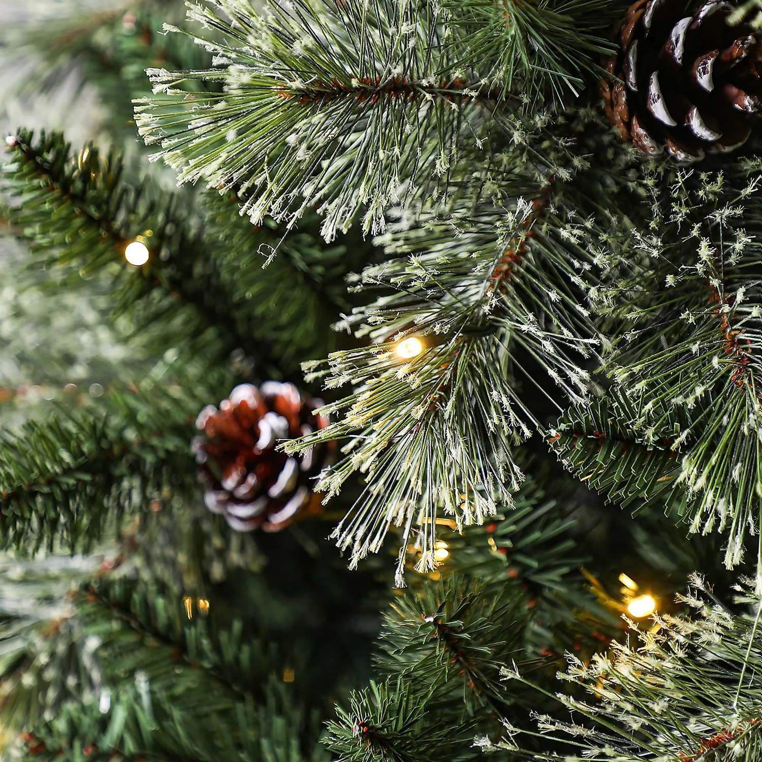 7ft Brecon Pine Pre-lit Premium Christmas Tree 3 7ft Brecon Pine Pre-lit Premium Christmas Tree - Image 3