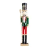 Green Wooden Nutcracker Christmas Decoration - 80cm