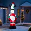 9ft Santa And Friends Christmas Inflatable