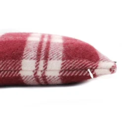 Country Living Wool Grid Check - 30x50cm - Cranberry -Yankee Candle Shop 13151469 1694909617213132