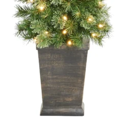 5ft Cashmere Potted Pre-lit Artificial Christmas Tree 10 5ft Cashmere Potted Pre-lit Artificial Christmas Tree -Yankee Candle Shop 13675460 5564991307565926