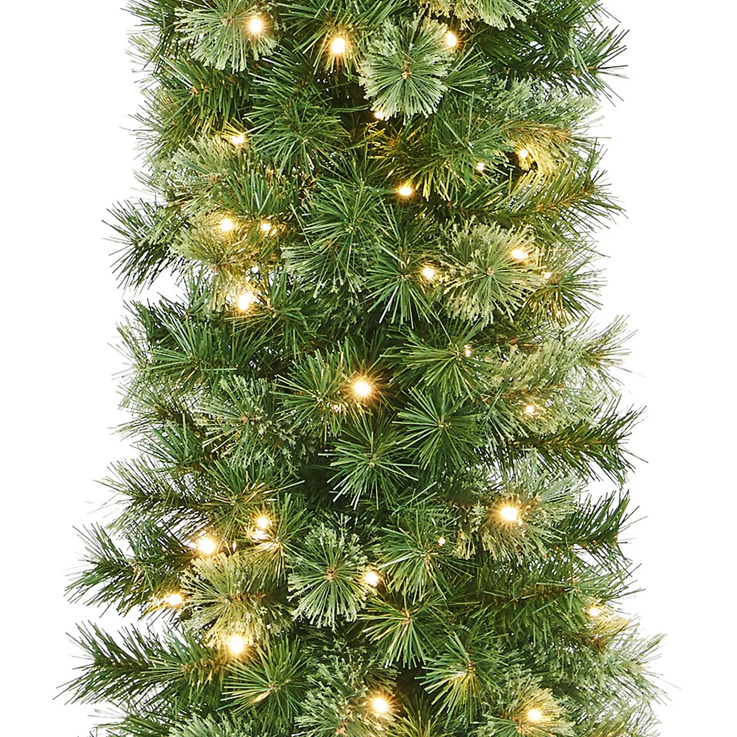 5ft Cashmere Potted Pre-lit Artificial Christmas Tree 4 5ft Cashmere Potted Pre-lit Artificial Christmas Tree - Image 4