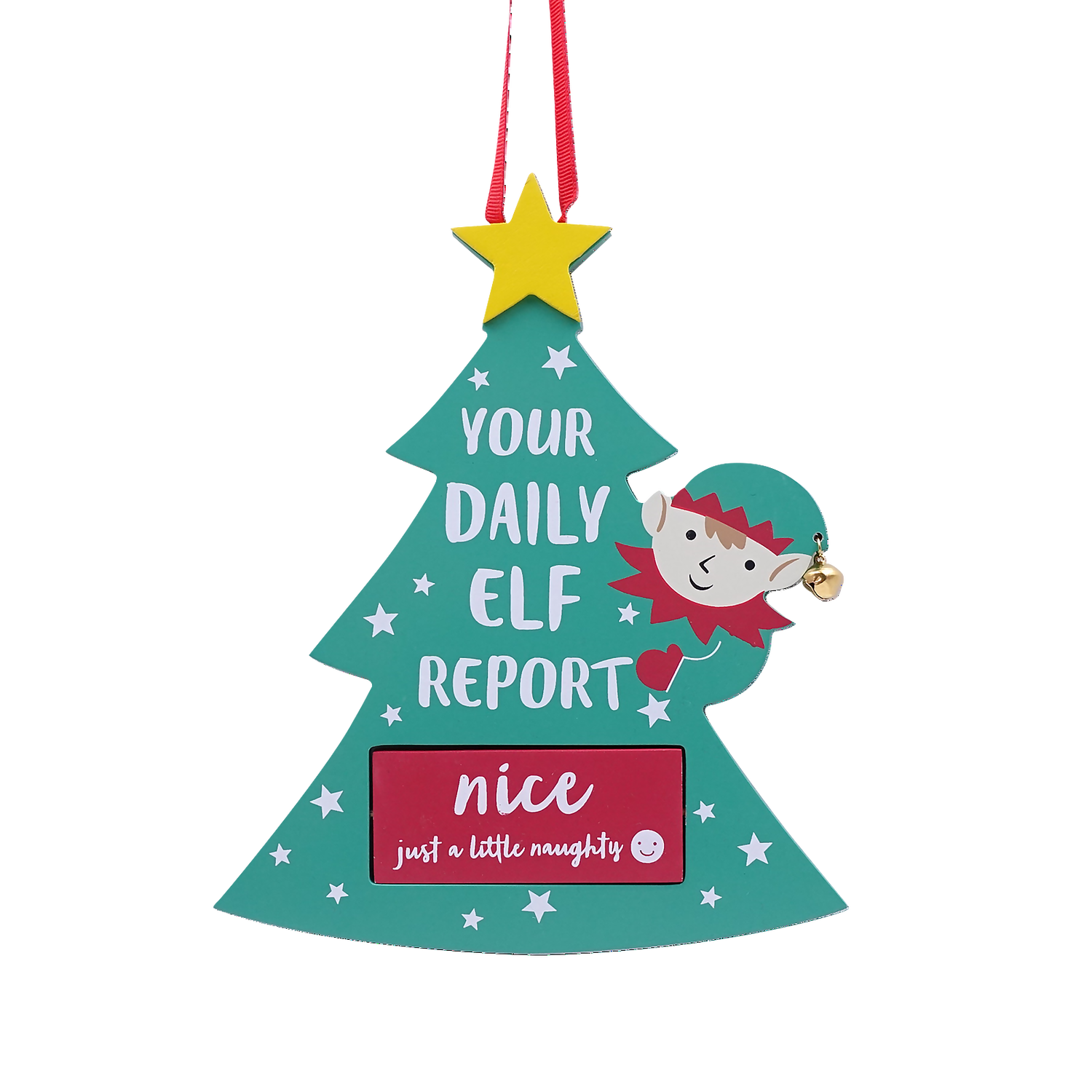 Elf Report Christmas Tree Decoration 1 Elf Report Christmas Tree Decoration