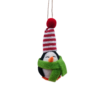 Penguin With Stripe Hat Felt Christmas Tree Decoration