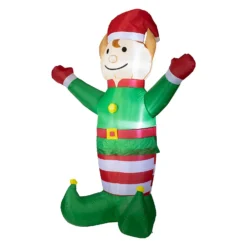 6ft Elf Christmas Inflatable -Yankee Candle Shop 13700642 1174966107912021