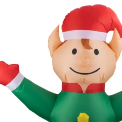 6ft Elf Christmas Inflatable -Yankee Candle Shop 13700642 1244966107829602