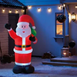 6ft Santa With Sack Christmas Inflatable -Yankee Candle Shop 13700643 1314966107785376