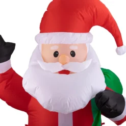 6ft Santa With Sack Christmas Inflatable -Yankee Candle Shop 13700643 3914966107828183