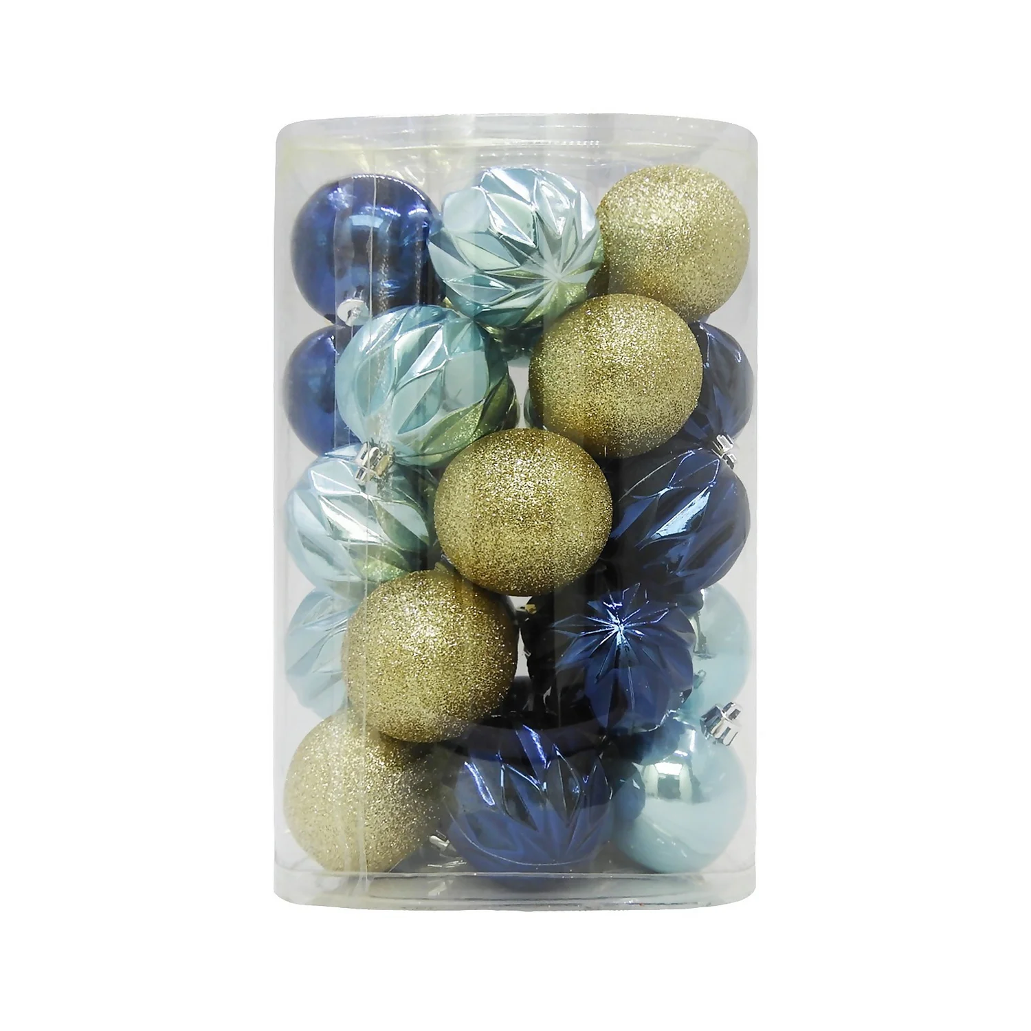 Party Nights Shatterproof Christmas Tree Baubles - Pack Of 30 1 Party Nights Shatterproof Christmas Tree Baubles - Pack Of 30