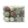 Elegance Shatterproof Christmas Tree Decorations - Pack Of 60
