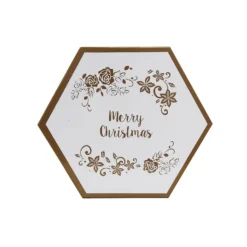 Gold & White Decoupage Tree Decoration Bauble Pack 6 Gold & White Decoupage Tree Decoration Bauble Pack -Yankee Candle Shop 13714949 1854986367498923