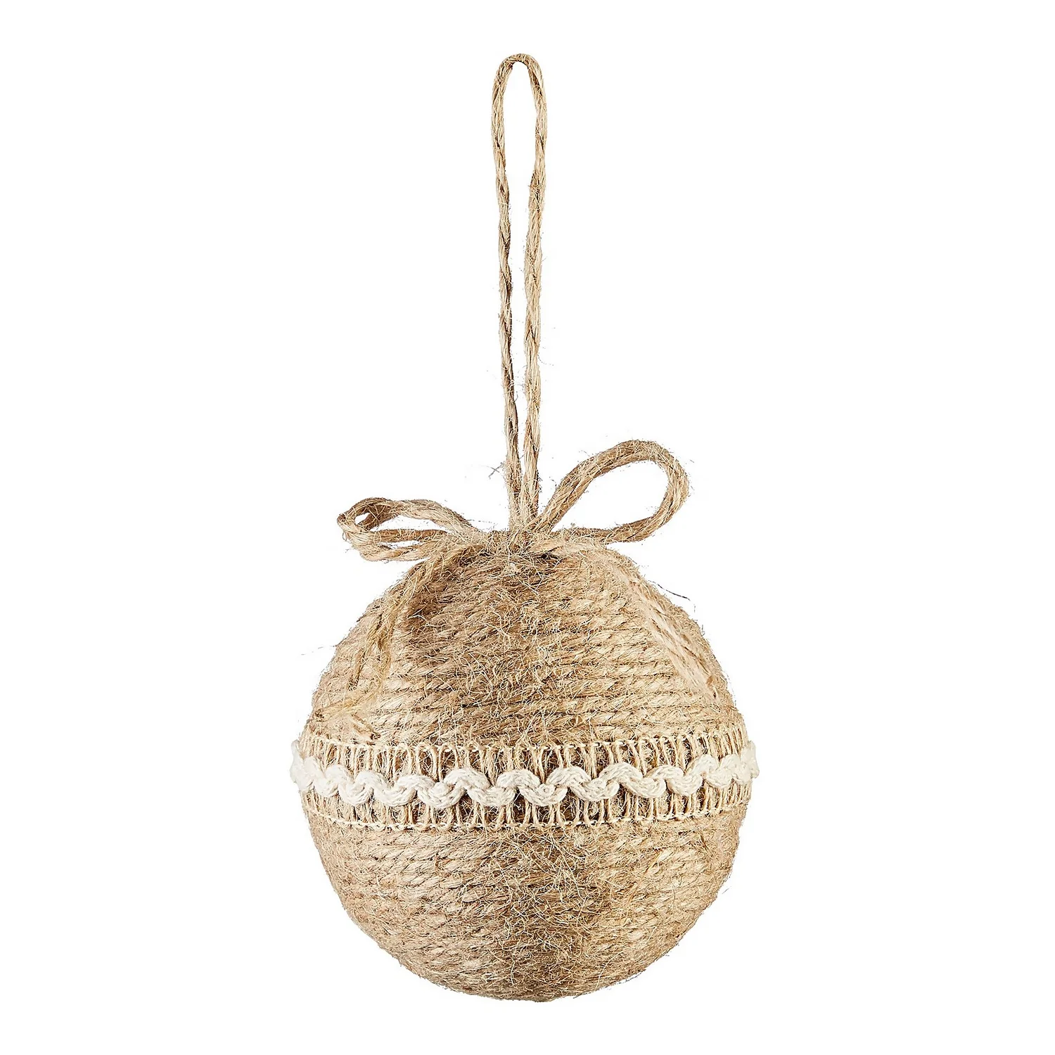 Natural String Christmas Tree Bauble - Assortment 2 Natural String Christmas Tree Bauble - Assortment - Image 2