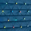 2.4x1m LED 180 Berry Net Outdoor Christmas Lights - Multicoloured